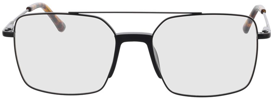 Picture of glasses model El Paso Zwart in angle 0