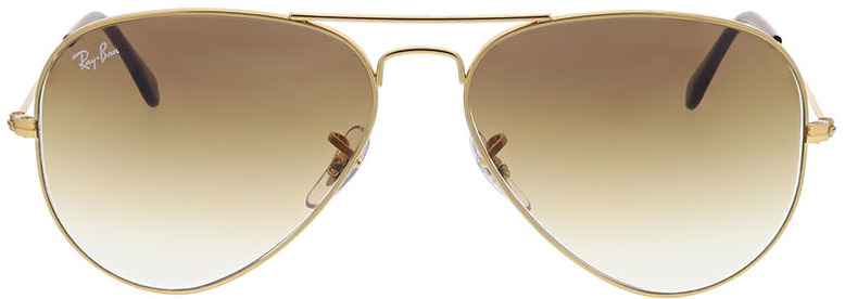 Picture of glasses model Ray-Ban Aviator RB3025 001/51 58-14 in angle 0