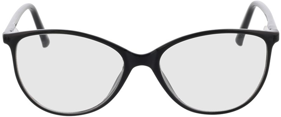 Picture of glasses model Leonora-black in angle 0