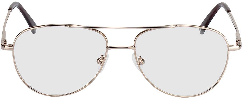 Picture of glasses model Glendale gold in angle 0