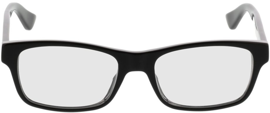 Picture of glasses model Gucci GG0006O-001 53-18 in angle 0