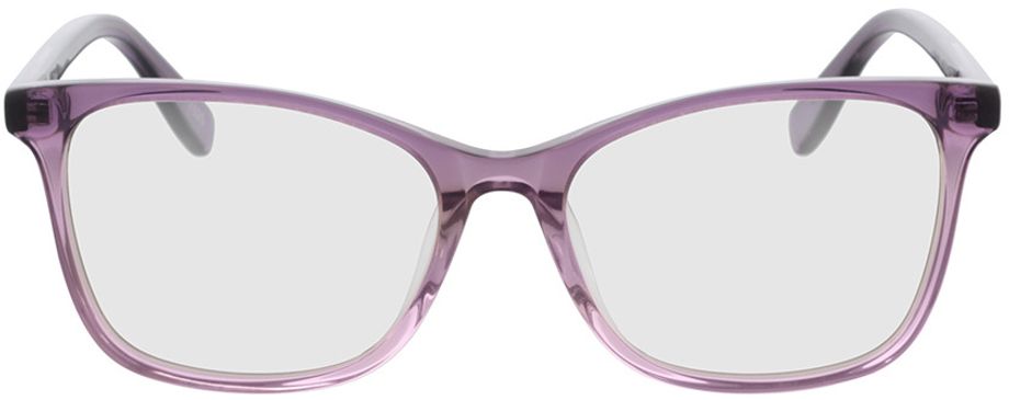 Picture of glasses model Tunja lila pink gradient in angle 0