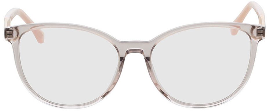 Picture of glasses model Malaga - beige in angle 0