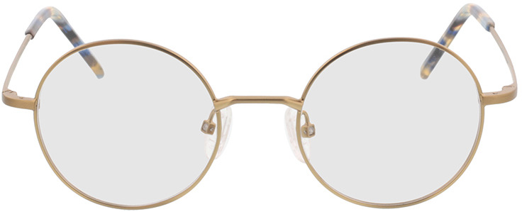 Picture of glasses model Lumos Mat brons in angle 0