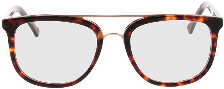 Picture of glasses model Makasar bruin/gevlekt in angle 0