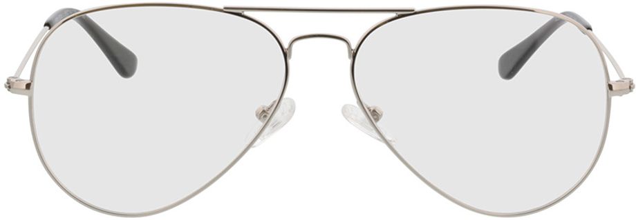Picture of glasses model Manhattan-argenté in angle 0