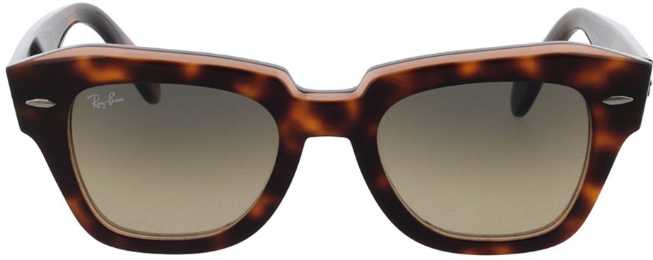 Picture of glasses model Ray-Ban RB2186 1324BG 49-20 in angle 0