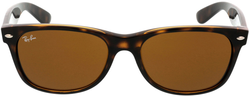 Picture of glasses model Ray-Ban New Wayfarer RB2132 710 55-18 in angle 0
