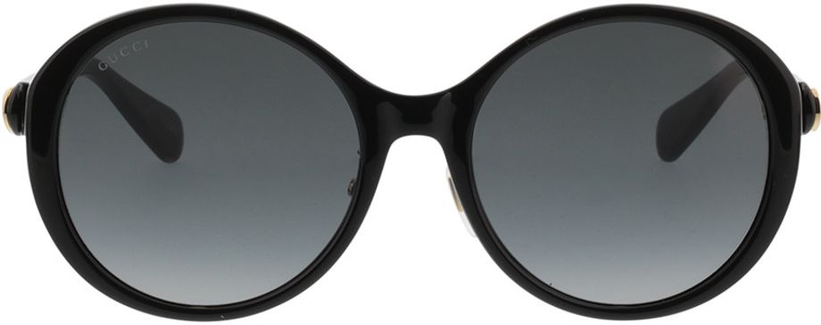 Picture of glasses model Gucci GG0370SK-001 56-19 in angle 0