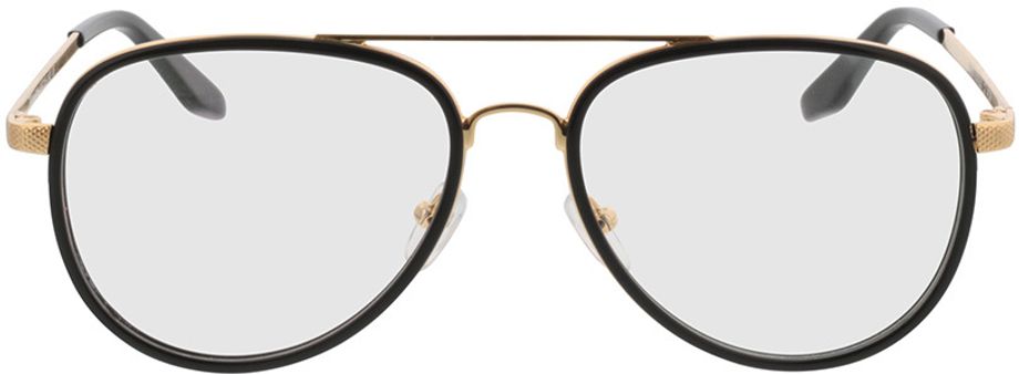 Picture of glasses model Long Beach - schwarz/gold in angle 0