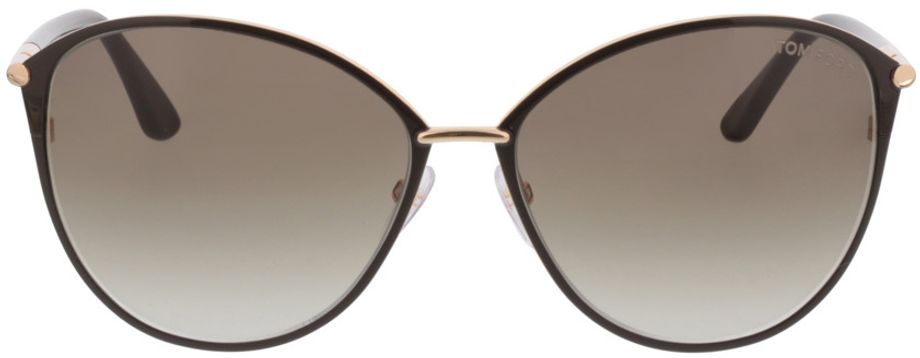 Picture of glasses model Tom Ford Penelope FT0320 28F 59-15 in angle 0