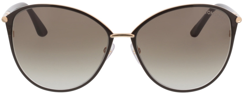 Picture of glasses model Tom Ford FT0320 28F 59 15 in angle 0