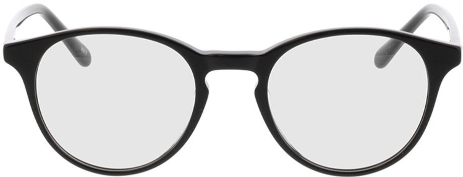 Picture of glasses model Moneo-schwarz in angle 0