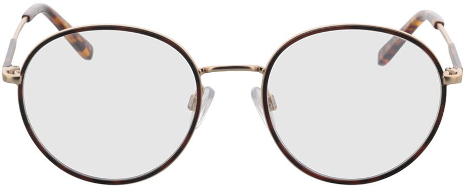 Picture of glasses model Mallow - gold/havanna in angle 0