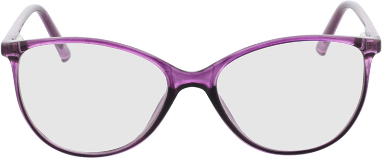 Picture of glasses model Leonora lila in angle 0