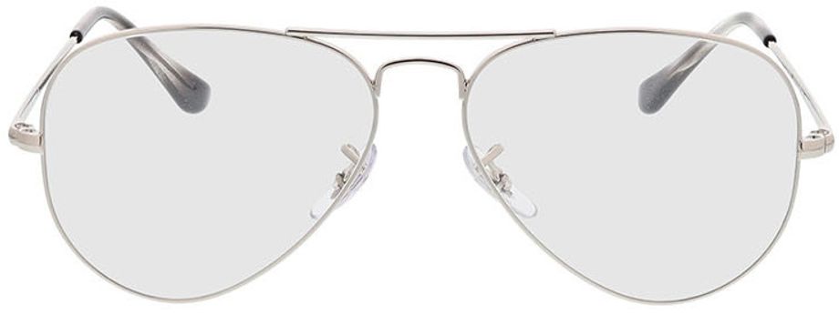 Picture of glasses model Ray-Ban Aviator RX6489 2501 55-14 in angle 0