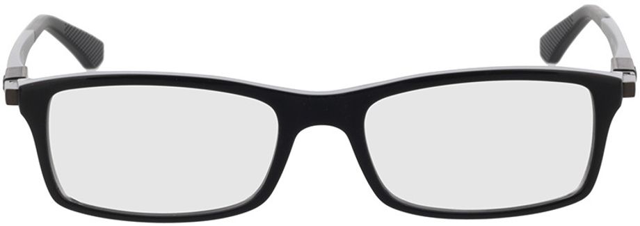 Picture of glasses model Ray-Ban RX7017 2000 52-17 in angle 0