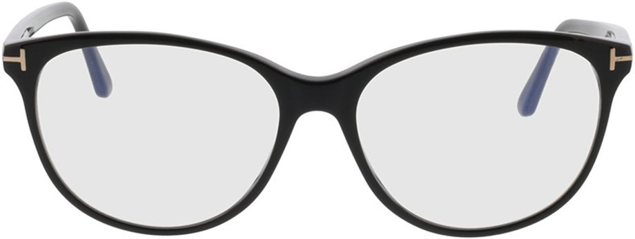Picture of glasses model Tom Ford FT5544-B 001 in angle 0