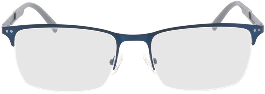 Picture of glasses model Justo-matt blau in angle 0