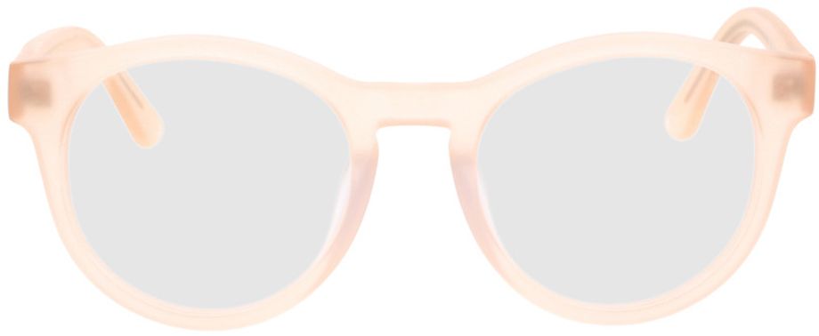 Picture of glasses model Caiguna-matt-apricot in angle 0