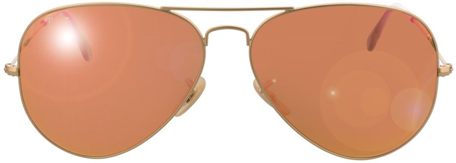 Picture of glasses model Ray-Ban Aviator RB3025 112/69 62-14 in angle 0
