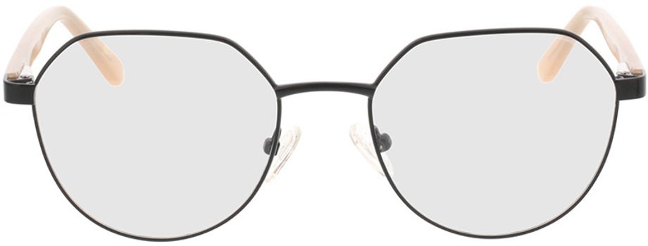 Picture of glasses model Pinto-schwarz/beige in angle 0