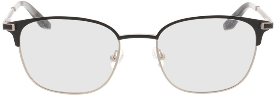 Picture of glasses model Nerio-matt schwarz matt silber in angle 0