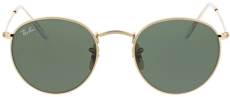 Picture of glasses model Ray-Ban Round Metal RB3447 001 50-21 in angle 0