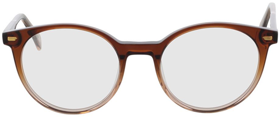 Picture of glasses model Bonnie-castanho-degradê in angle 0