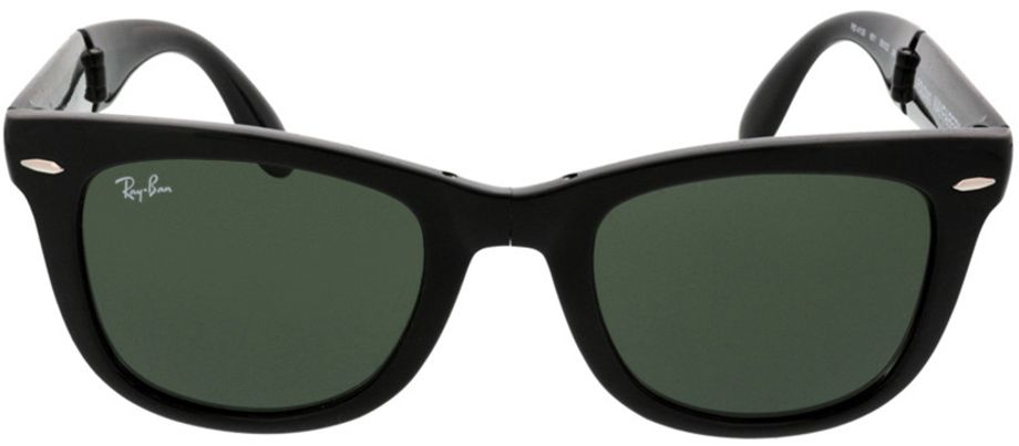 Picture of glasses model Ray-Ban Folding Wayfarer RB4105 601 50-21 in angle 0