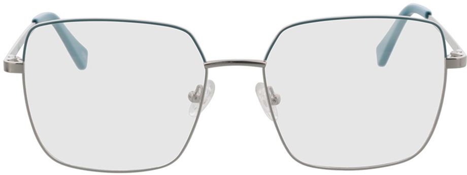 Picture of glasses model Primavera silver/blue in angle 0