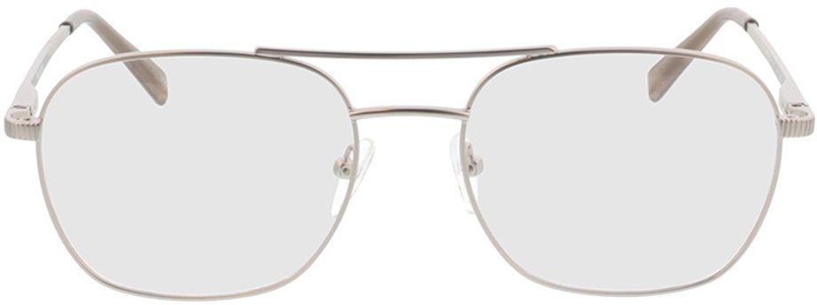 Picture of glasses model Metropolis-argenté mat in angle 0