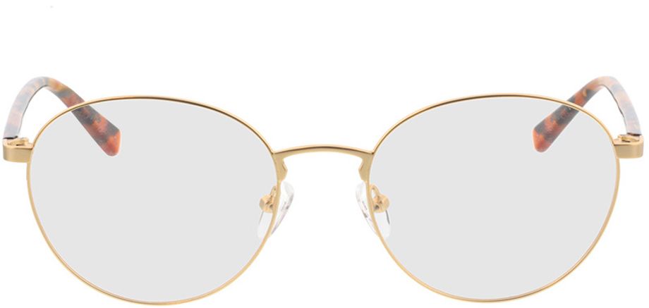 Picture of glasses model Kronos-gold/havana in angle 0