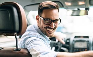 Für blendfreies Fahren: die Autofahrer-Brille