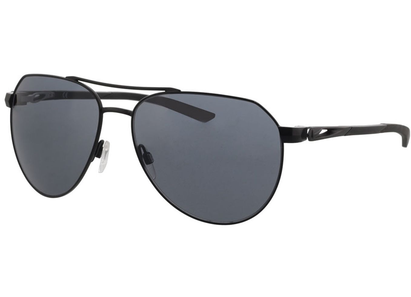 Nike CLUB NINE DQ0799 010 60-15 Sonnenbrille mit Sehstärke erhältlich, Damen/Herren, Vollrand, Pilot