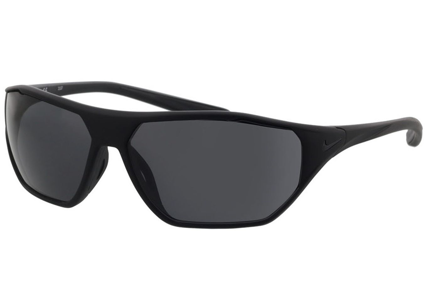 Nike AERO DRIFT DQ0811 010 65-14 Sonnenbrille ohne Sehstärke, Damen/Herren, Vollrand, Rechteckig