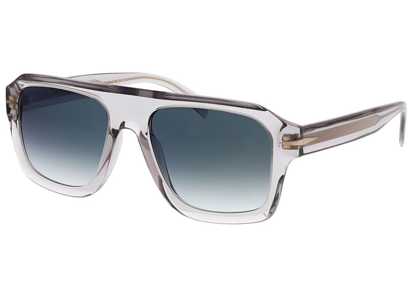 David Beckham DB 7127/S KB7 54-19 Sonnenbrille mit Sehstärke erhältlich, Herren, Vollrand, Rechteckig