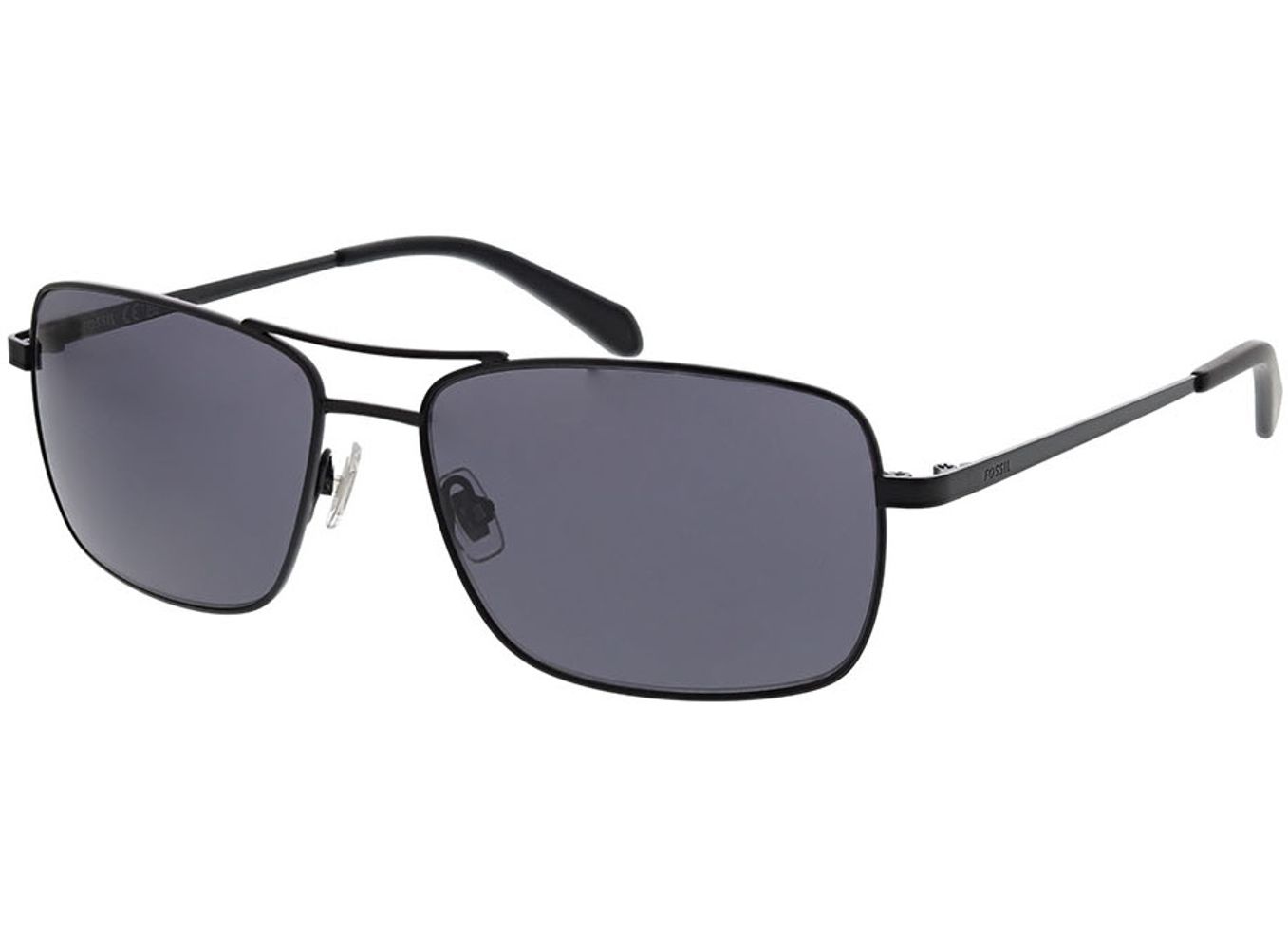 Fossil FOS 3161/G/S 003 59-16 Sonnenbrille ohne Sehstärke, Herren, Vollrand, Pilot