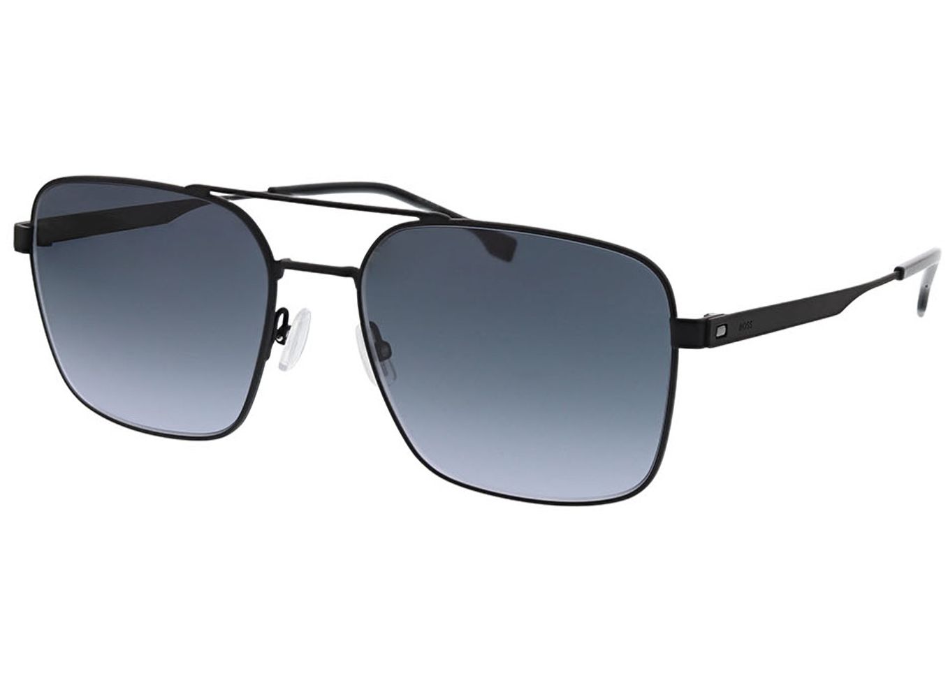 Boss BOSS 1695/S 003 58-18 Sonnenbrille ohne Sehstärke, Herren, Vollrand, Rechteckig