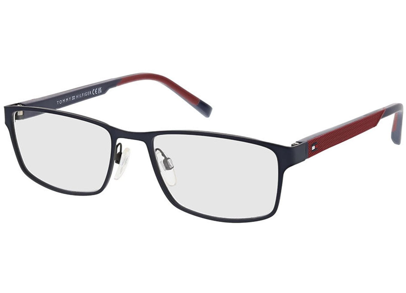 Tommy Hilfiger TH 2146 PJP 54-18 Brillengestell inkl. Gläser, Herren, Vollrand, Rechteckig