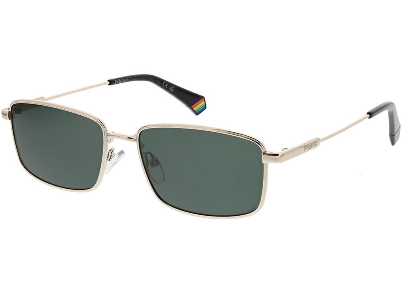 Polaroid PLD 6227/S/X J5G 56-17 Sonnenbrille ohne Sehstärke, Damen/Herren, Vollrand, Rechteckig