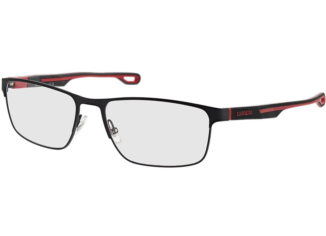 Carrera CARRERA 4417 BLX 57-17 Brillengestell inkl. Gläser, Herren, Vollrand, Rechteckig