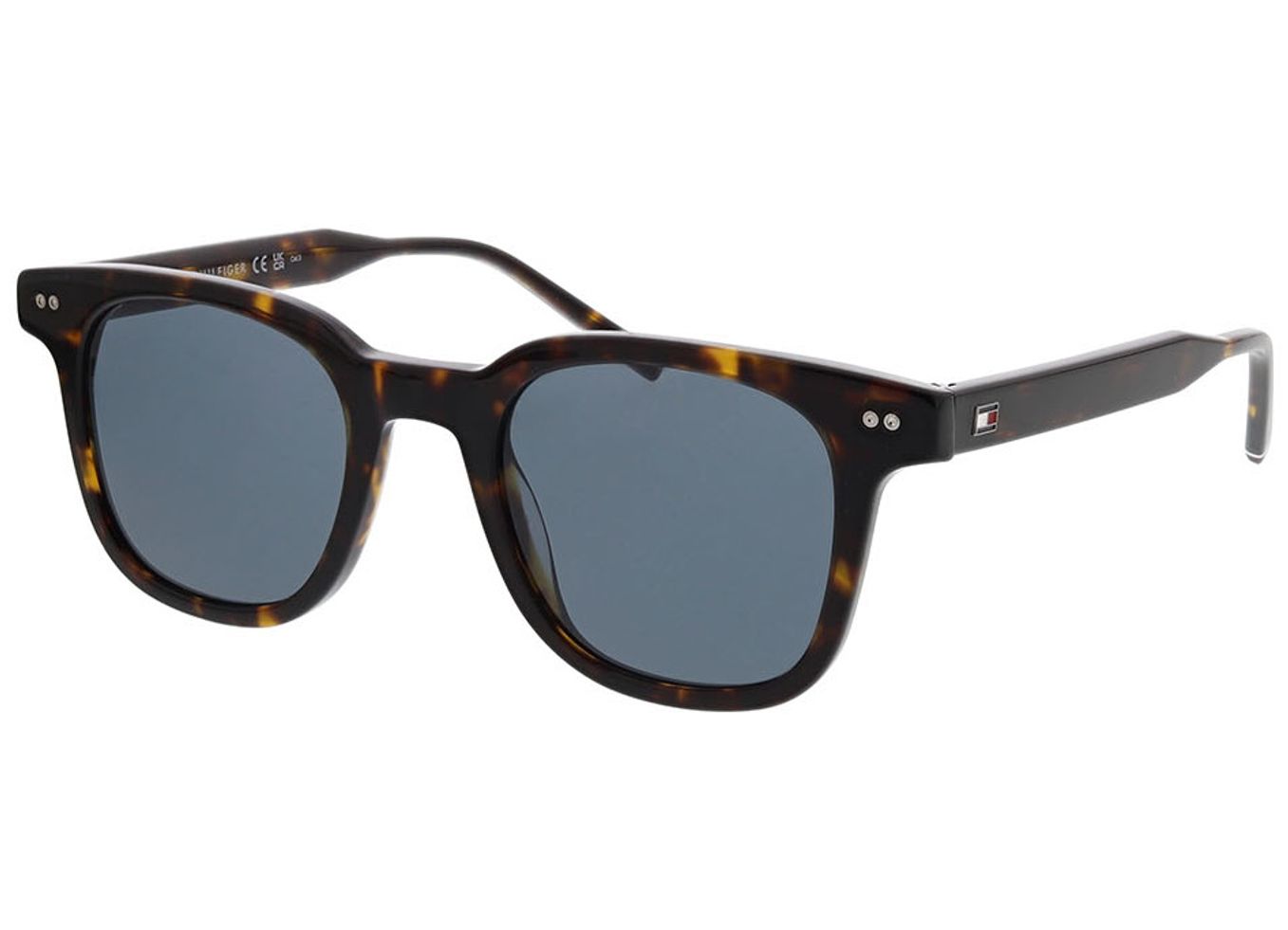 Tommy Hilfiger TH 2126/S 086 48-22 Sonnenbrille ohne Sehstärke, Herren, Vollrand, Rechteckig