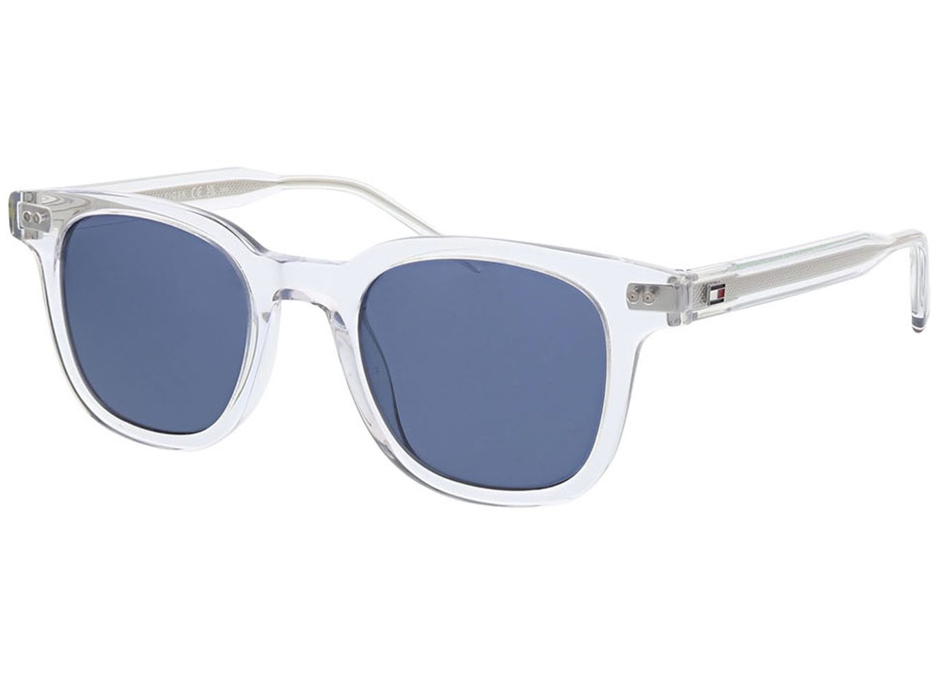 Tommy Hilfiger TH 2126/S 900 48-22 Sonnenbrille mit Sehstärke erhältlich, Herren, Vollrand, Rechteckig