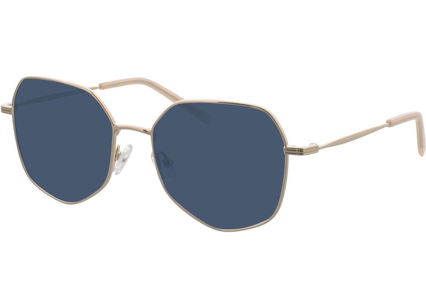 Blair - gold Sonnenbrille mit Sehstärke, Vollrand, geometric