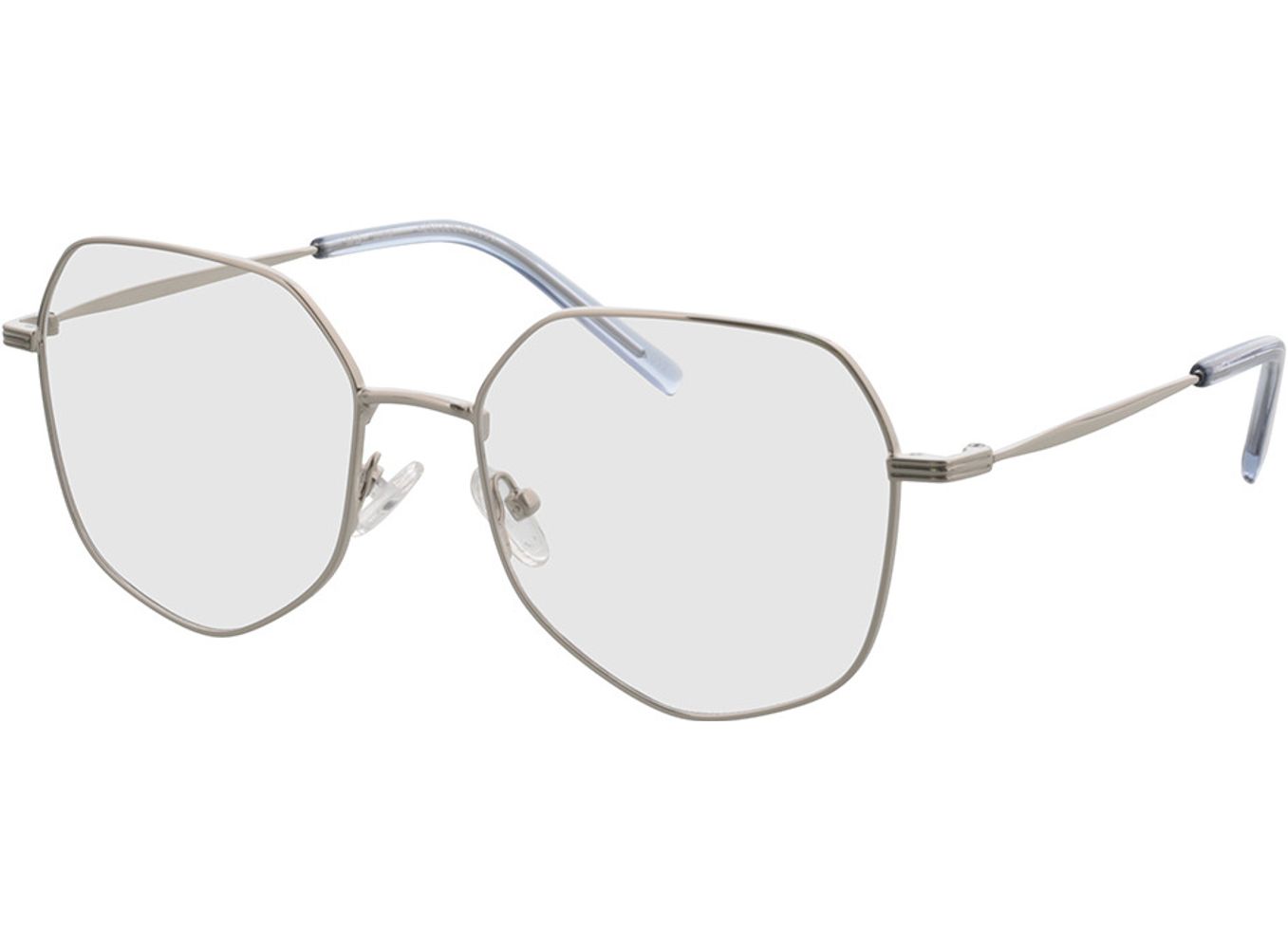 Blair - silber Gleitsichtbrille, Vollrand, geometric