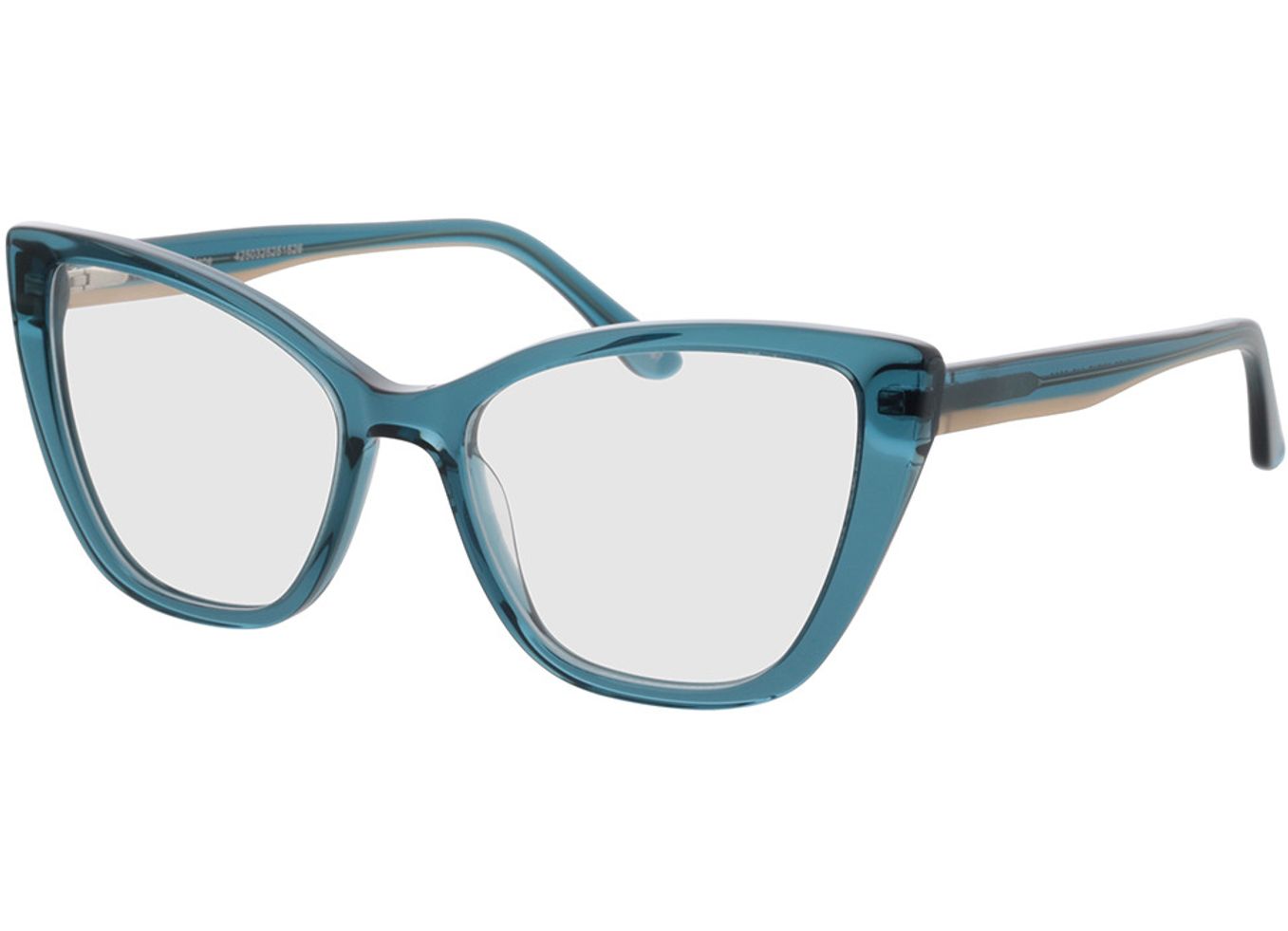 Jane - blau Gleitsichtbrille, Vollrand, Cateye