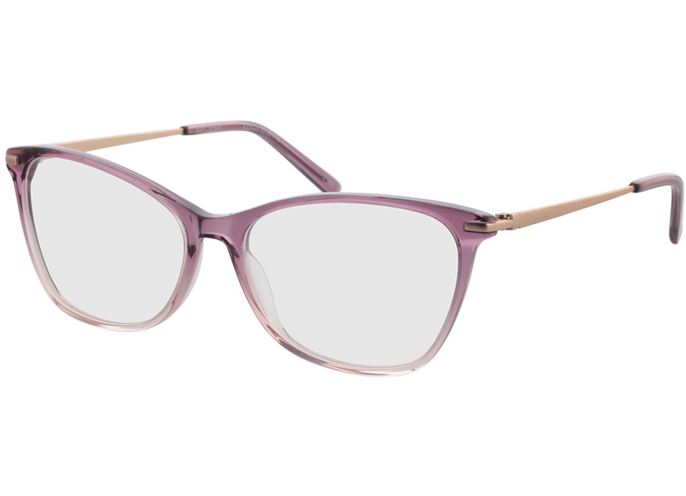 Emily - pink/roségold Blaulichtfilter-Brille, Vollrand, Cateye