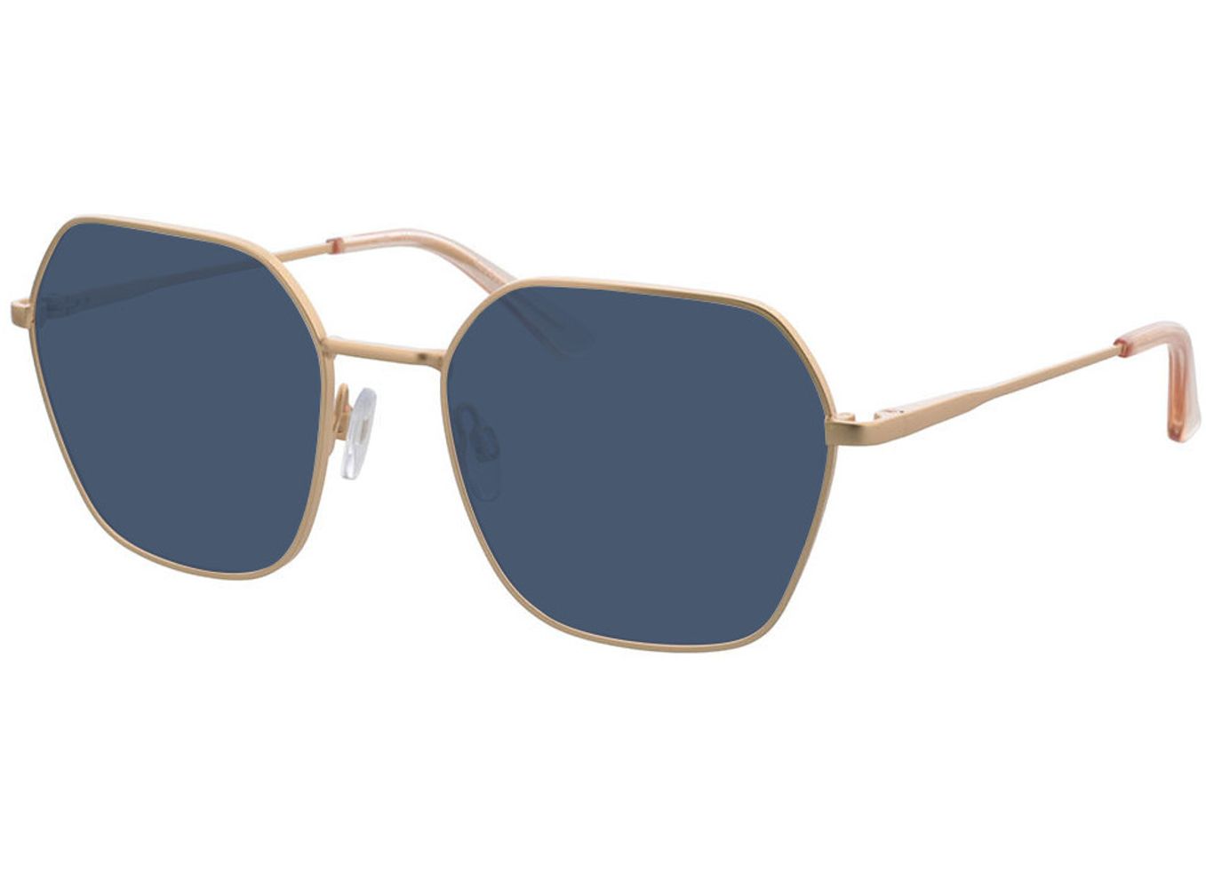 Madison - roségold Sonnenbrille ohne Sehstärke, Vollrand, geometric