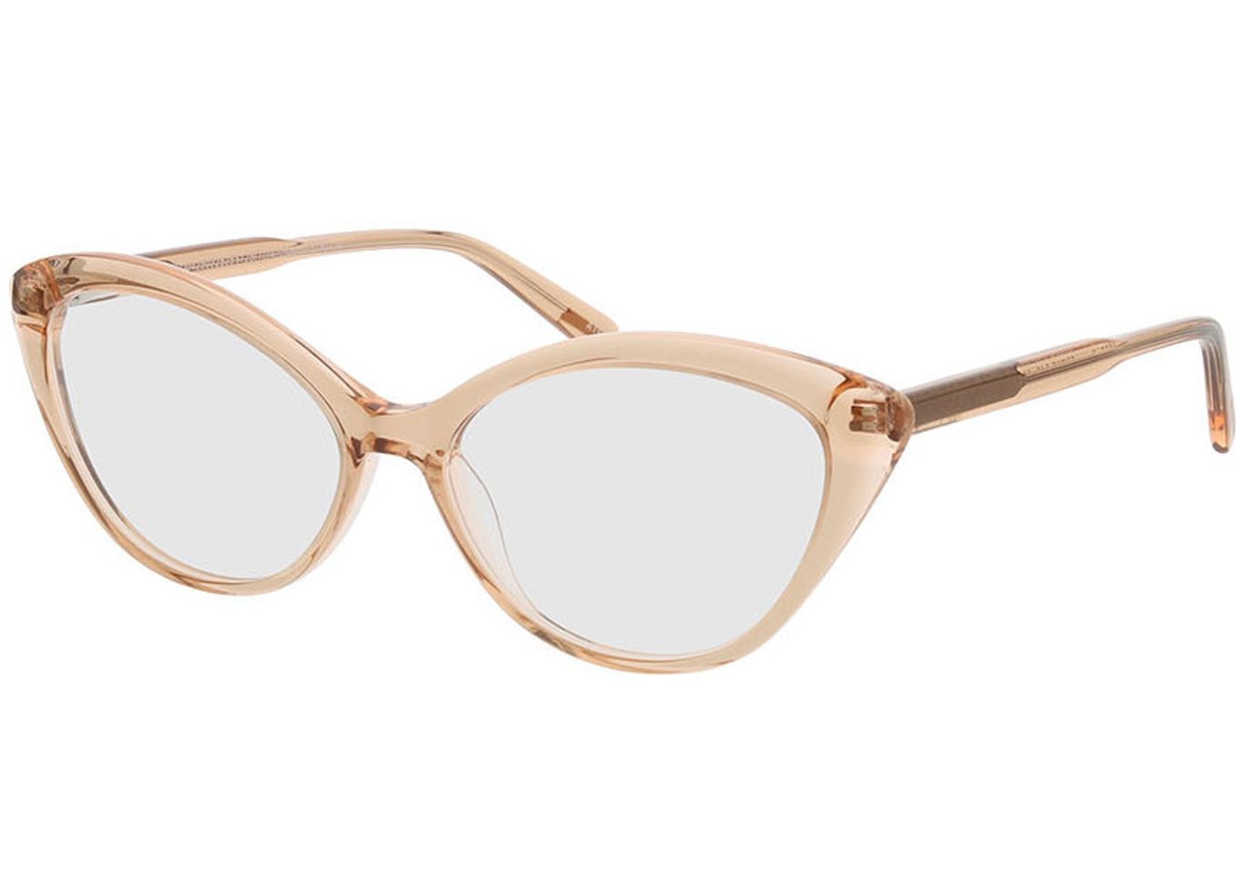 Rose - beige Arbeitsplatzbrille, Vollrand, geometric